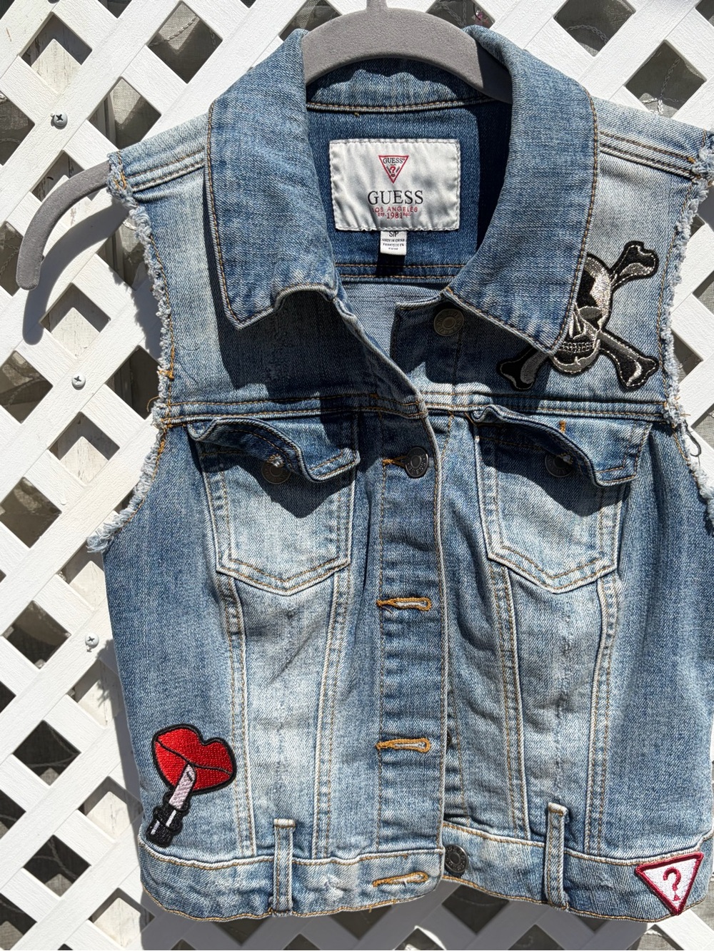 Guess denim vest